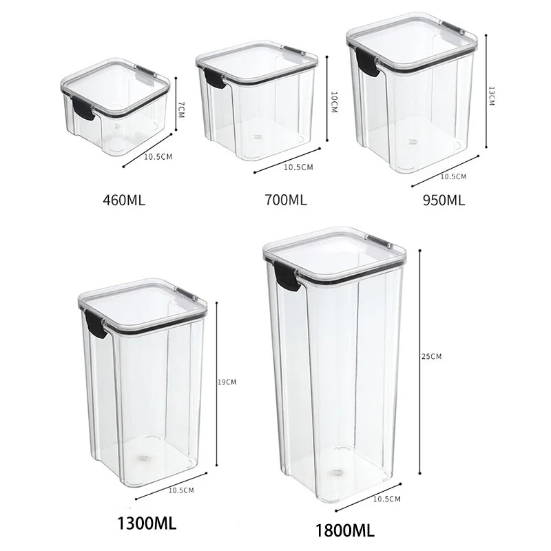 Elegant Moisture-Proof Kitchen Storage Jars™