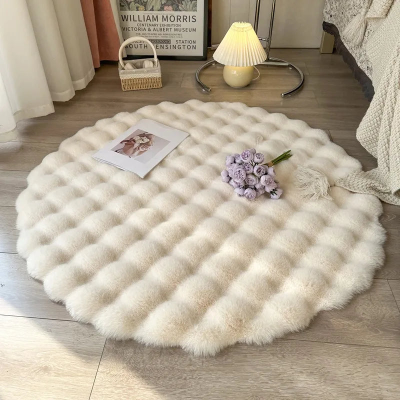 Luxurious Faux Rabbit Fur Rug™
