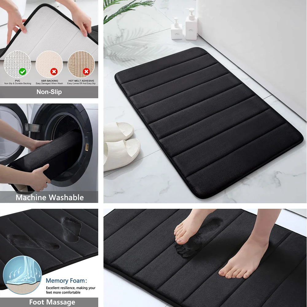 Luxurious Memory Foam Bath Mat™