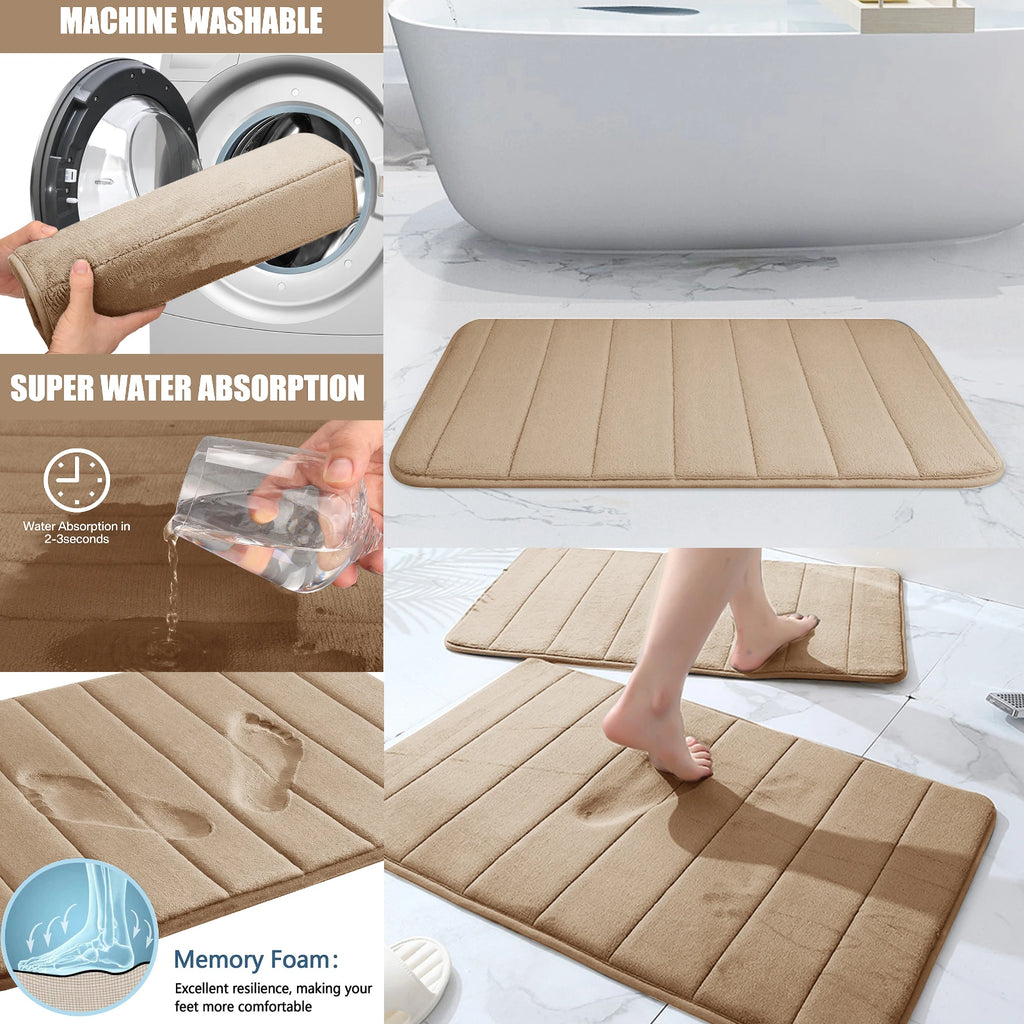 Luxurious Memory Foam Bath Mat™