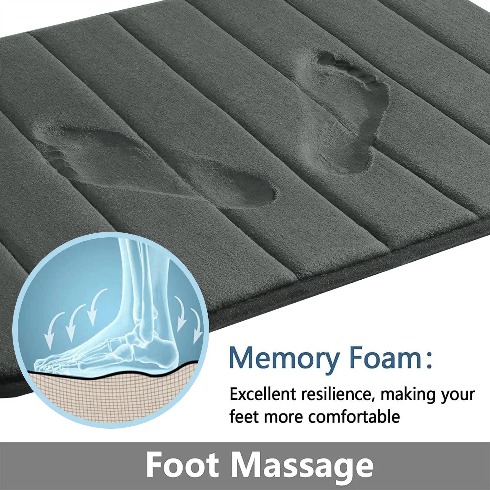 Luxurious Memory Foam Bath Mat™