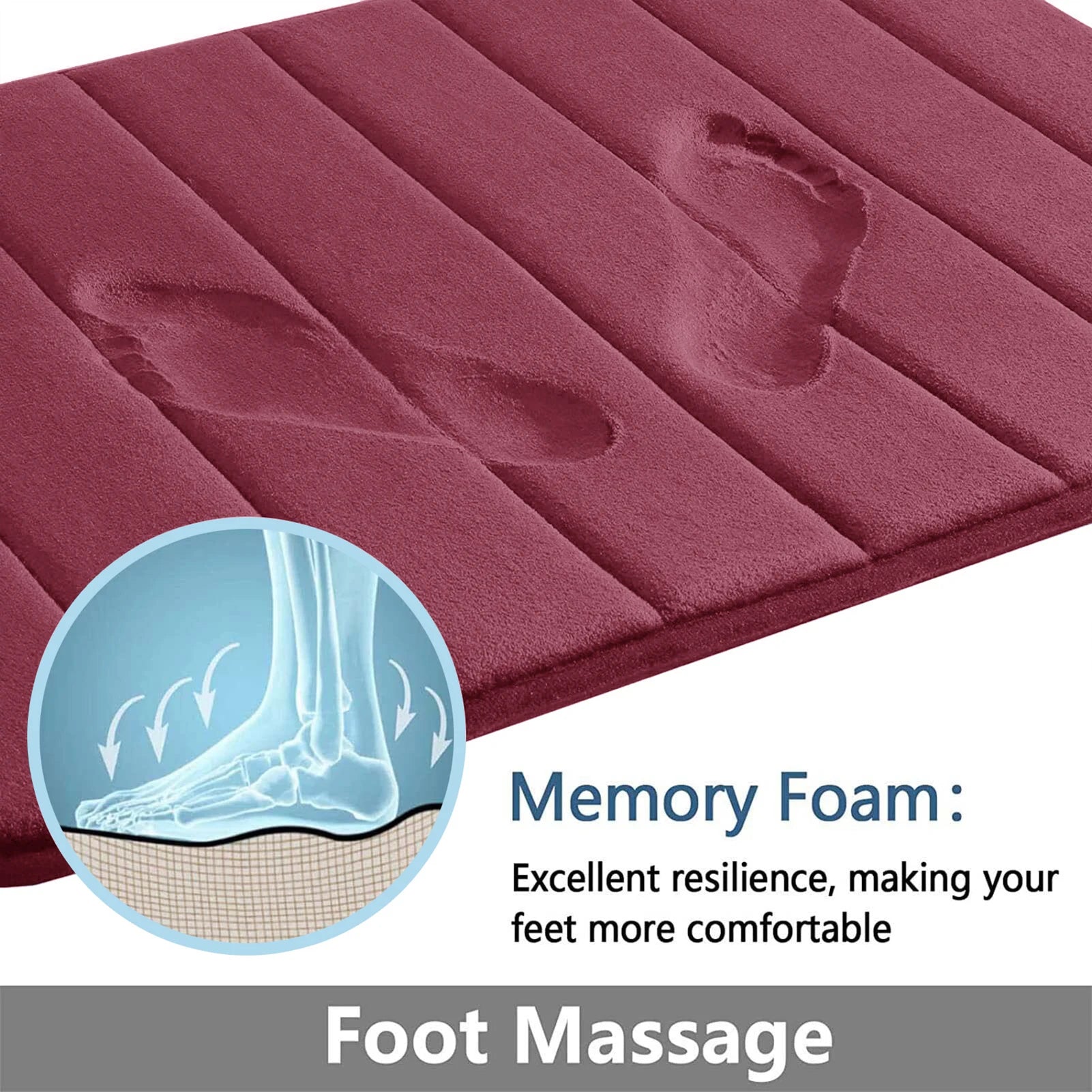 Luxurious Memory Foam Bath Mat™