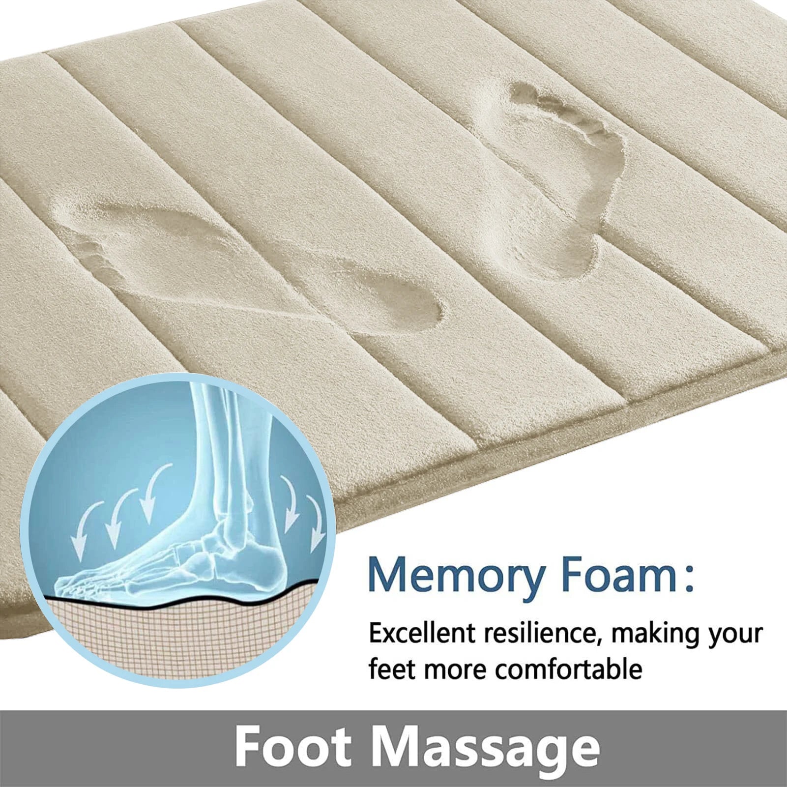 Luxurious Memory Foam Bath Mat™