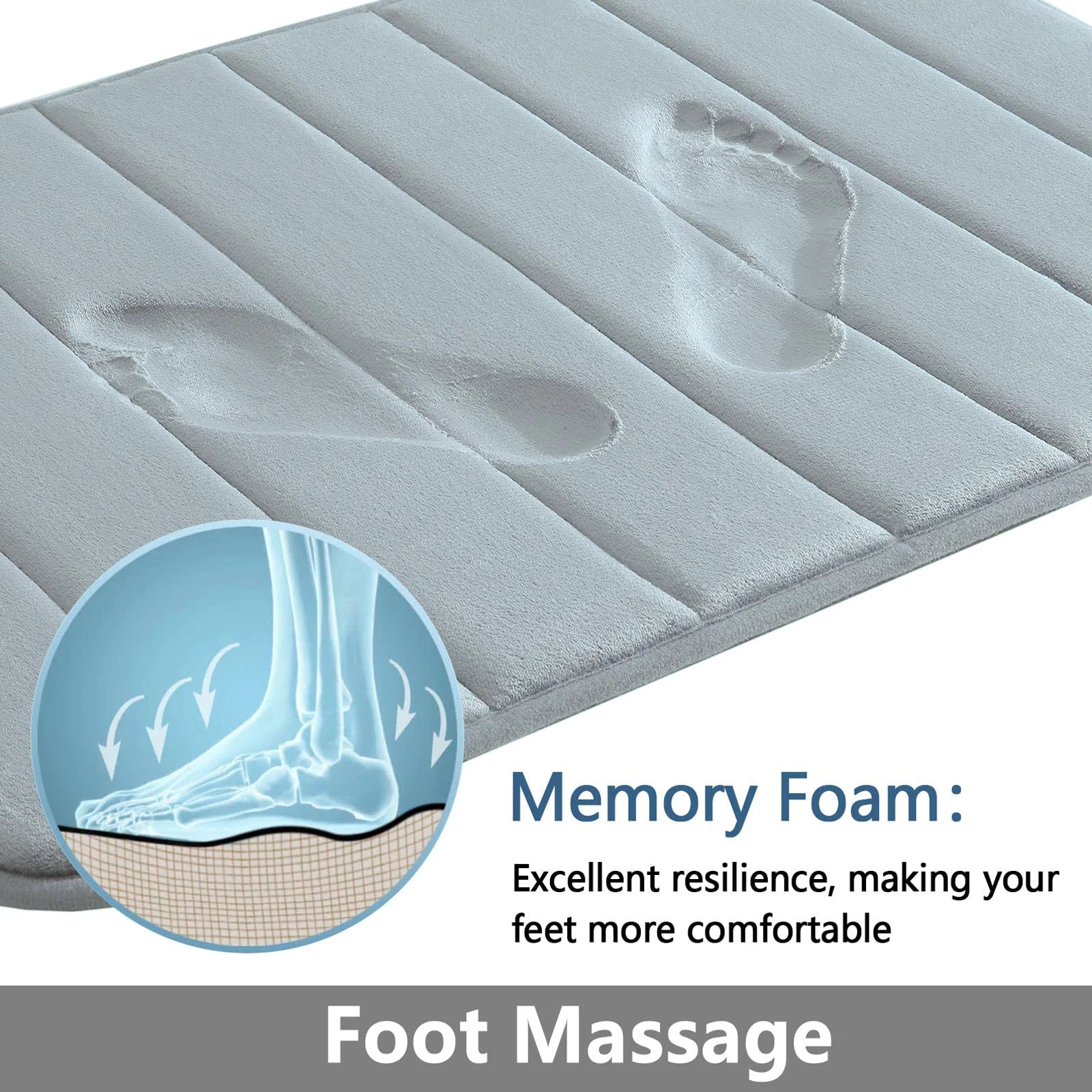 Luxurious Memory Foam Bath Mat™